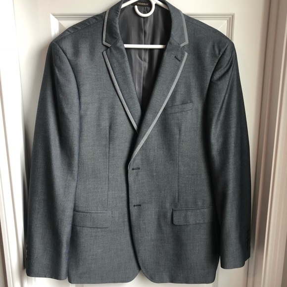 Vitarelli Suits & Blazers Mens Grey Italian Suit Jacket Poshmark